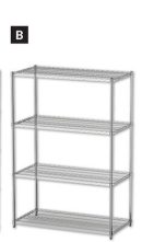 24 x 48 x 72 in. 4 Shelf Shelving Units