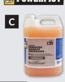 Pressure Washer Degreasers