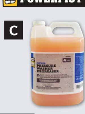 Pressure Washer Degreasers