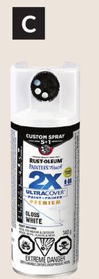 Gloss White 5-in-1 Spray Paints