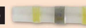 12-10 Gauge Transparent Heat-Shrink Butt Connectors