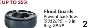 3 in. Flood Guards