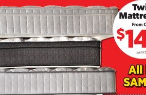 Twin Mattresses Starting at Only