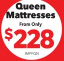 Queen Mattresses Starting at Only