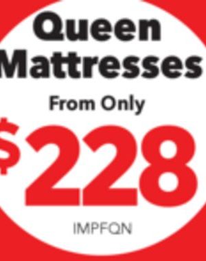 Queen Mattresses Starting at Only