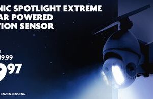 BIONIC SPOTLIGHT EXTREME SOLAR POWERED MOTION SENSOR