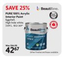 PURE 100% Acrylic Interior Paint