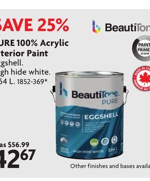 PURE 100% Acrylic Interior Paint