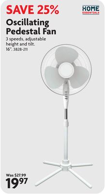 Oscillating Pedestal Fan