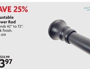 Adjustable Shower Rod