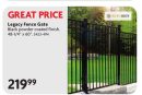 Legacy Fence Gate