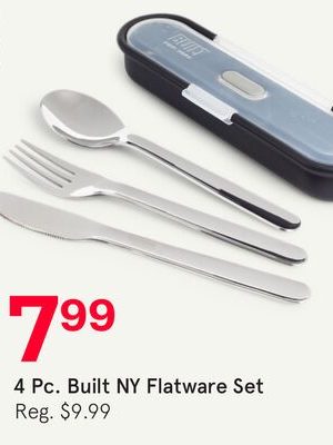 4 Pc. Built NY Flatware Set