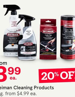 Weiman Cleaning Products