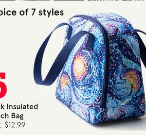Pack Insulated Lunch Bag