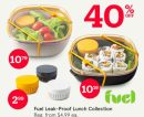 Fuel Leak-Proof Lunch Collection