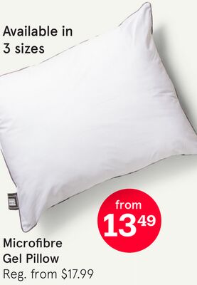 Microfibre Gel Pillow