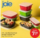 3 Pc. Joie Meal Seal Food Storage Container Set