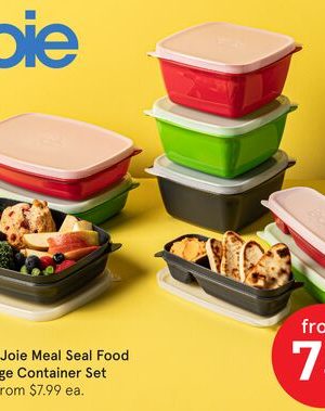 3 Pc. Joie Meal Seal Food Storage Container Set