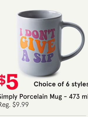 Simply Porcelain Mug