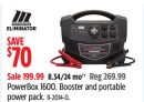 MotoMaster Eliminator PowerBox 1600. Booster and portable power pack