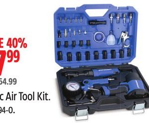 Mastercraft 38-Pc Air Tool Kit.