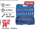 Mastercraft DRIVE SIZES
