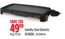 Black + Decker Family-Size Electric Griddle