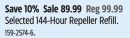 Thermacell Selected 144-Hour Repeller Refill.