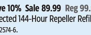 Thermacell Selected 144-Hour Repeller Refill.