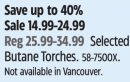 Iroda Selected Butane Torches