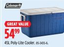 Coleman 45L Poly-Lite Cooler