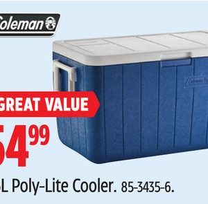 Coleman 45L Poly-Lite Cooler