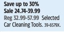 SIMONIZ Selected Car Cleaning Tools