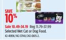 Purina Selected Wet Cat or Dog Food
