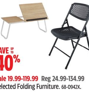 For Living Selected Folding Furniture