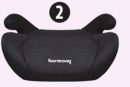 Harmony Dash Backless Booster Car Seat, Black