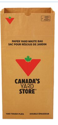 Yard Waste 2-Ply Paper Bags