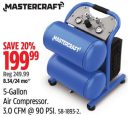 5-Gallon Air Compressor. 3.0 CFM @ 90 PSI