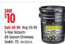 Black Knight 5-Year Airport+ All-Season Driveway Sealer, 17L
