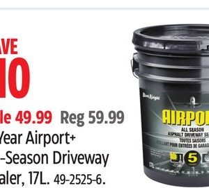 Black Knight 5-Year Airport+ All-Season Driveway Sealer, 17L