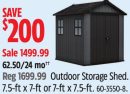 Keter Outdoor Storage Shed