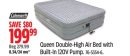 Coleman Queen Double-High Air Bed with Built-In 120V Pump