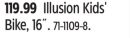 Illusion Kids' Bike, 16˝
