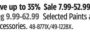 Selected Paints and Accessories