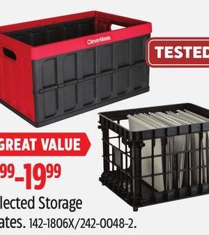 CleverCrate Selected Storage Crates