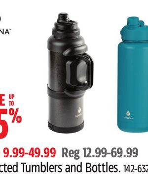 Manna Selected Tumblers and Bottles