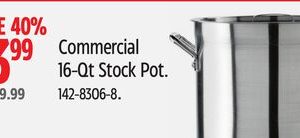 Commercial 16-Qt Stock Pot