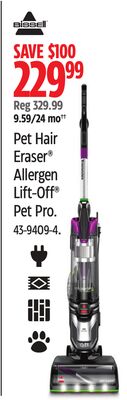 BISSELL Pet Hair Eraser® Allergen Lift-Off® Pet Pro