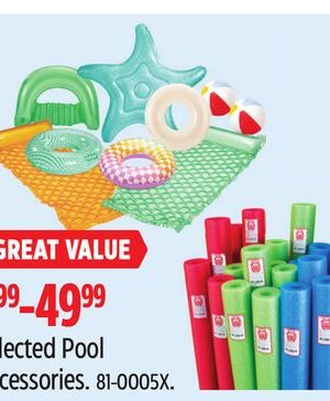 Selected Pool Accessories