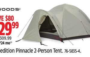 Woods Expedition Pinnacle 2-Person Tent